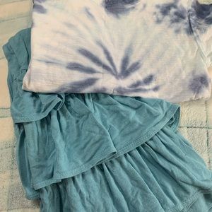 Dreamsicle Kids top (size S) and Pomelo ruffle leg pants (size S)